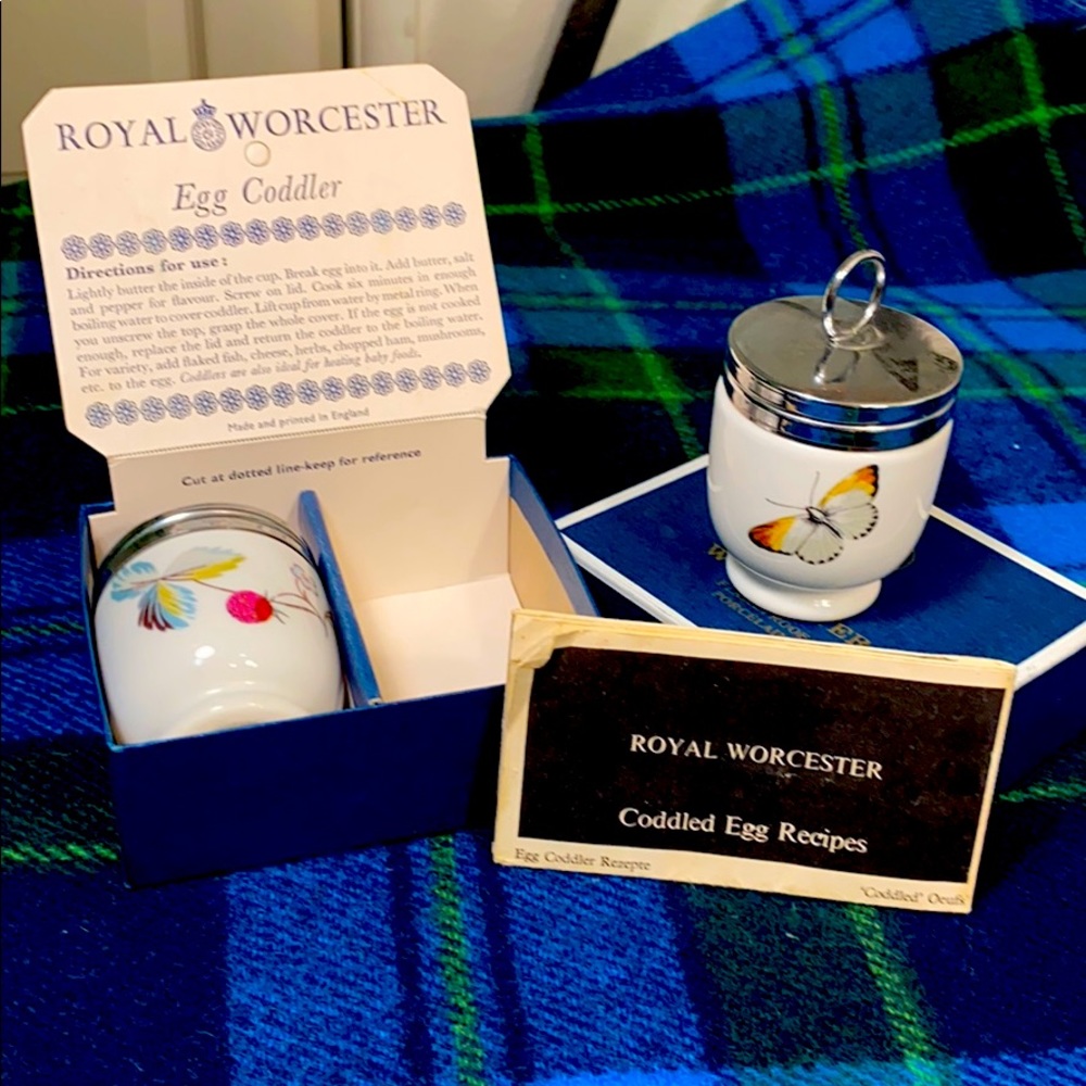 Antique egg coddlers